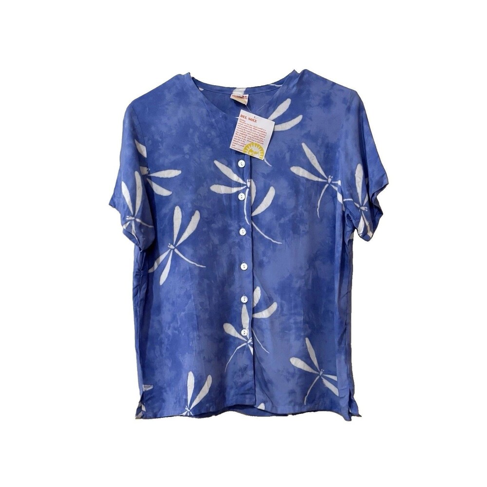 Del Sole Blouse Dragonfly Size S